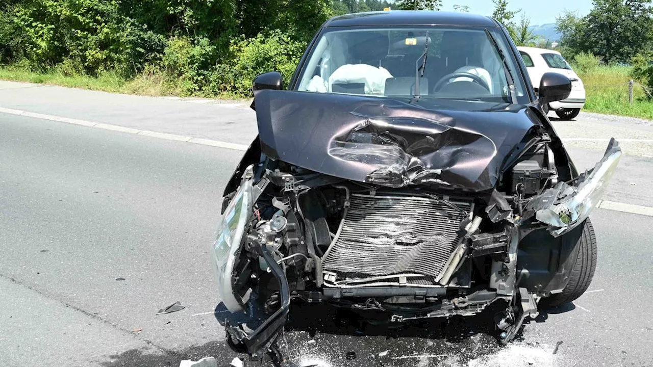 Verkehrsunfälle in Reiden und Ebikon: Motorradfahrer wird übersehen und erheblich verletzt