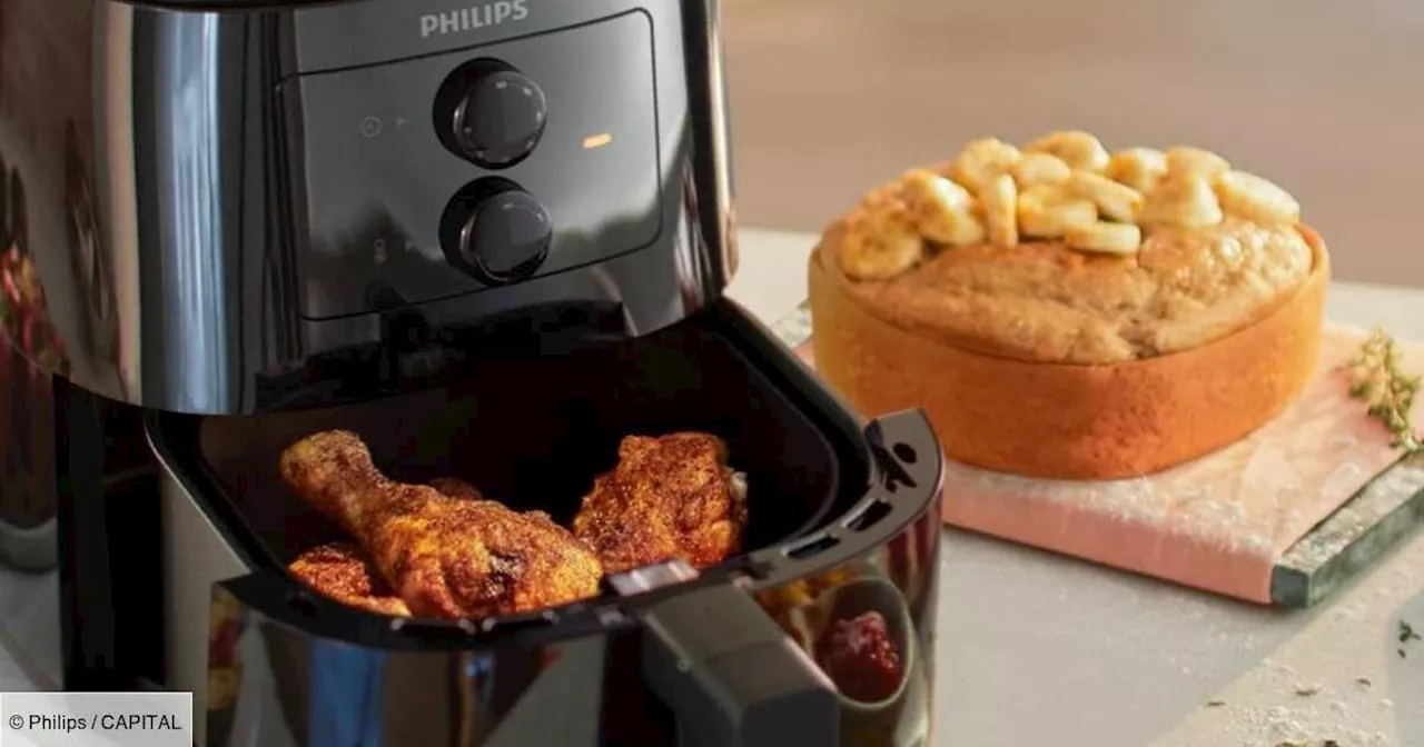 À -45%, cette friteuse sans huile Airfryer de Philips continue d'avoir beaucoup de succès