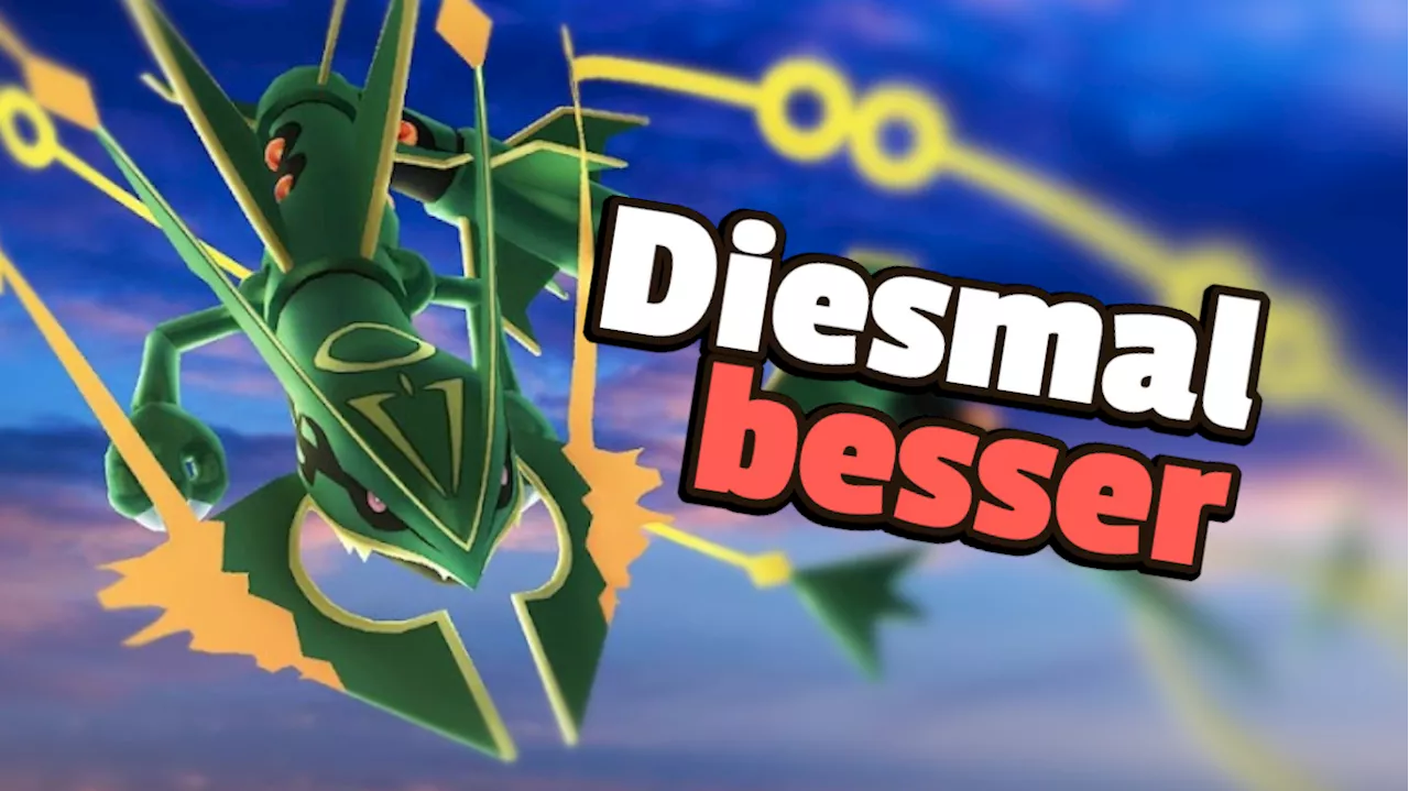 Pokémon GO: Die Wiedergutmachung für das kaputte Rayquaza-Event ist besser als das Original