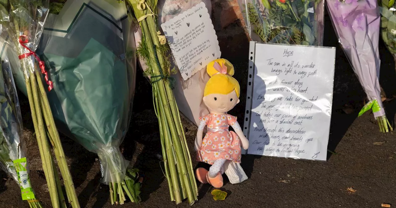 Quiet reflection on a Southport street following an unthinkable tragedy