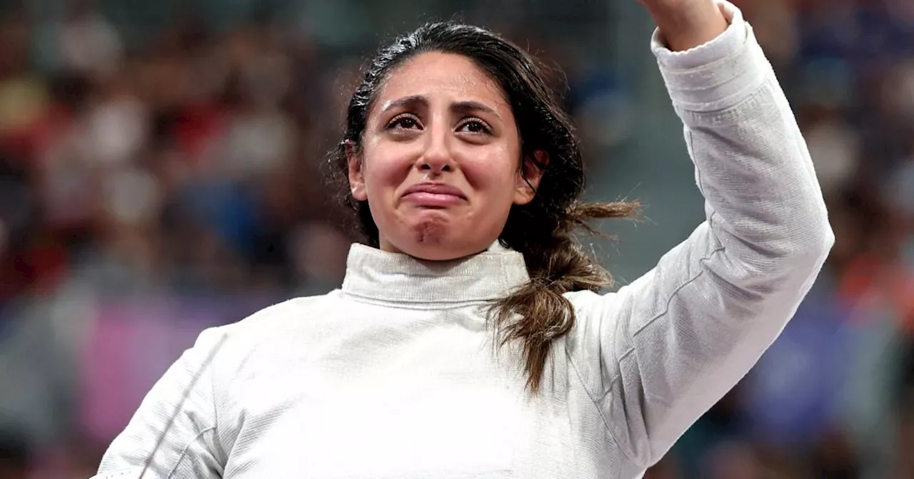 Fencer reveals she won at Paris Olympics while seven months pregnant