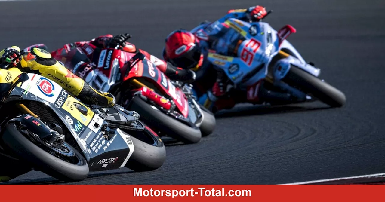 World-Ducati-Week in Misano: Bulega nach Crash mit Marquez unverletzt