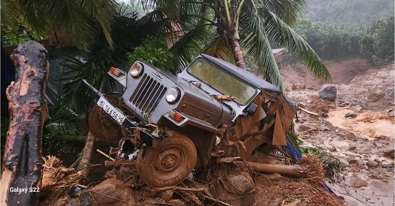 केरल के वायनाड में भूस्खलन से कोहराम! 3 बच्चों समेत 8 लोगों की मौत, मलबे में सैकड़ों लोगों के दबे होने की आशंका