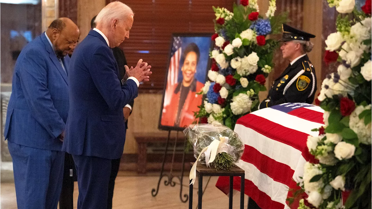 ‘She was unrelenting in her leadership,' President Biden remembers US Rep. Sheila Jackson Lee in Houston