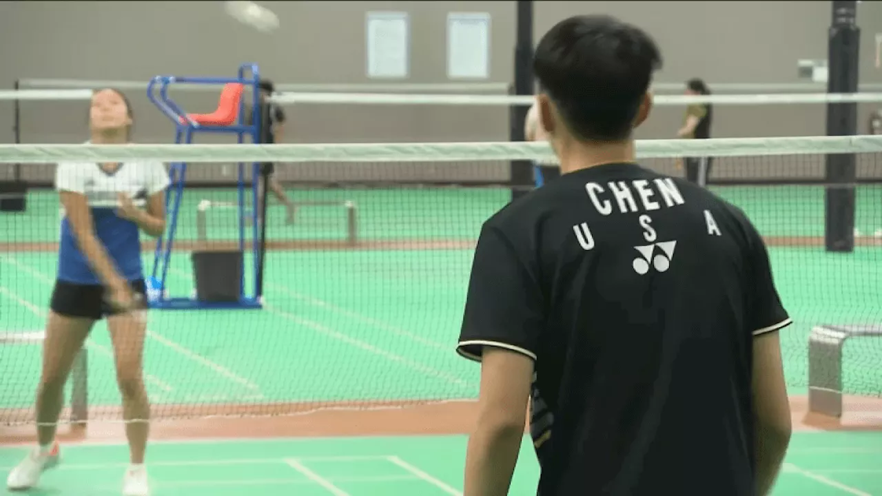 Not a backyard sport: Southern California teens training to become next badminton star