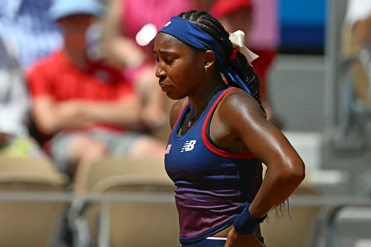 ‘This isn't fair': Coco Gauff loses third-round match at 2024 Olympics