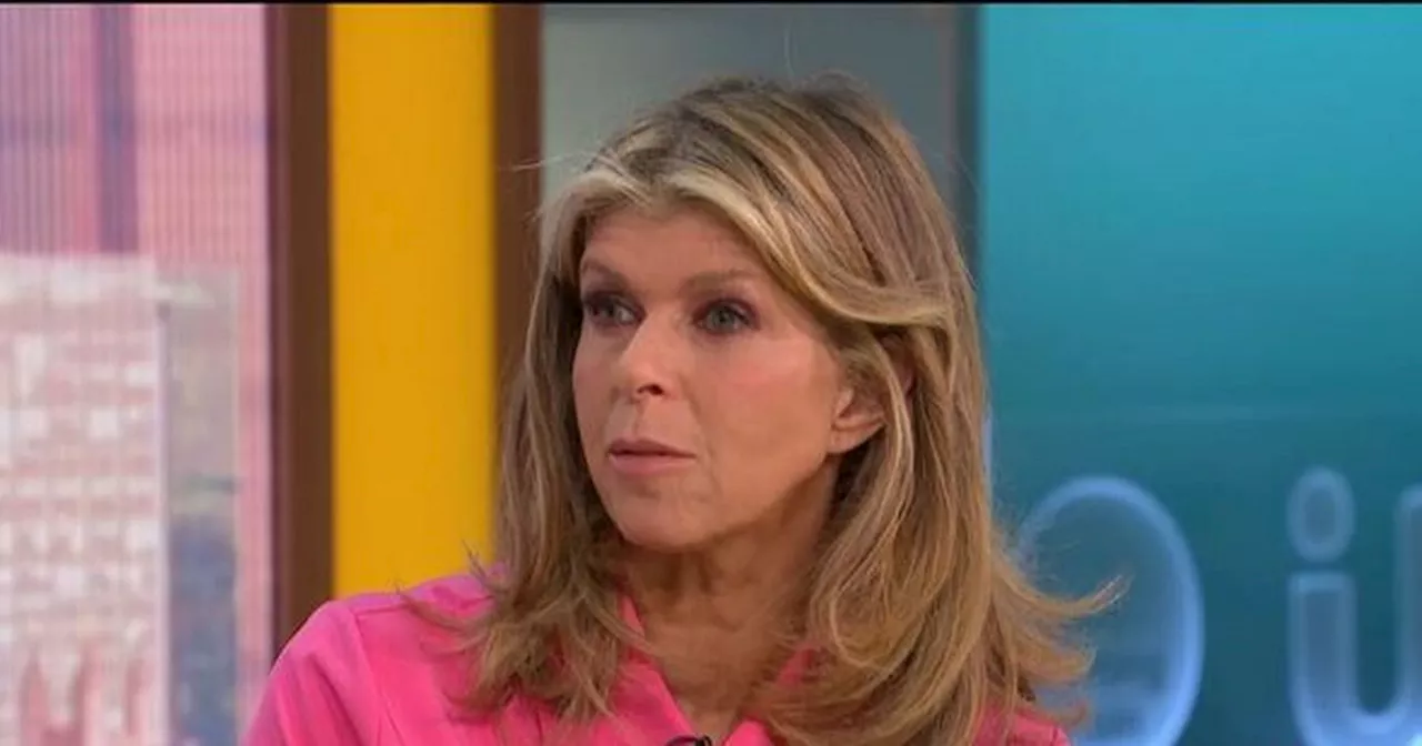 Kate Garraway fans surprised as ITV star lurks behind Good Morning Britain sofa