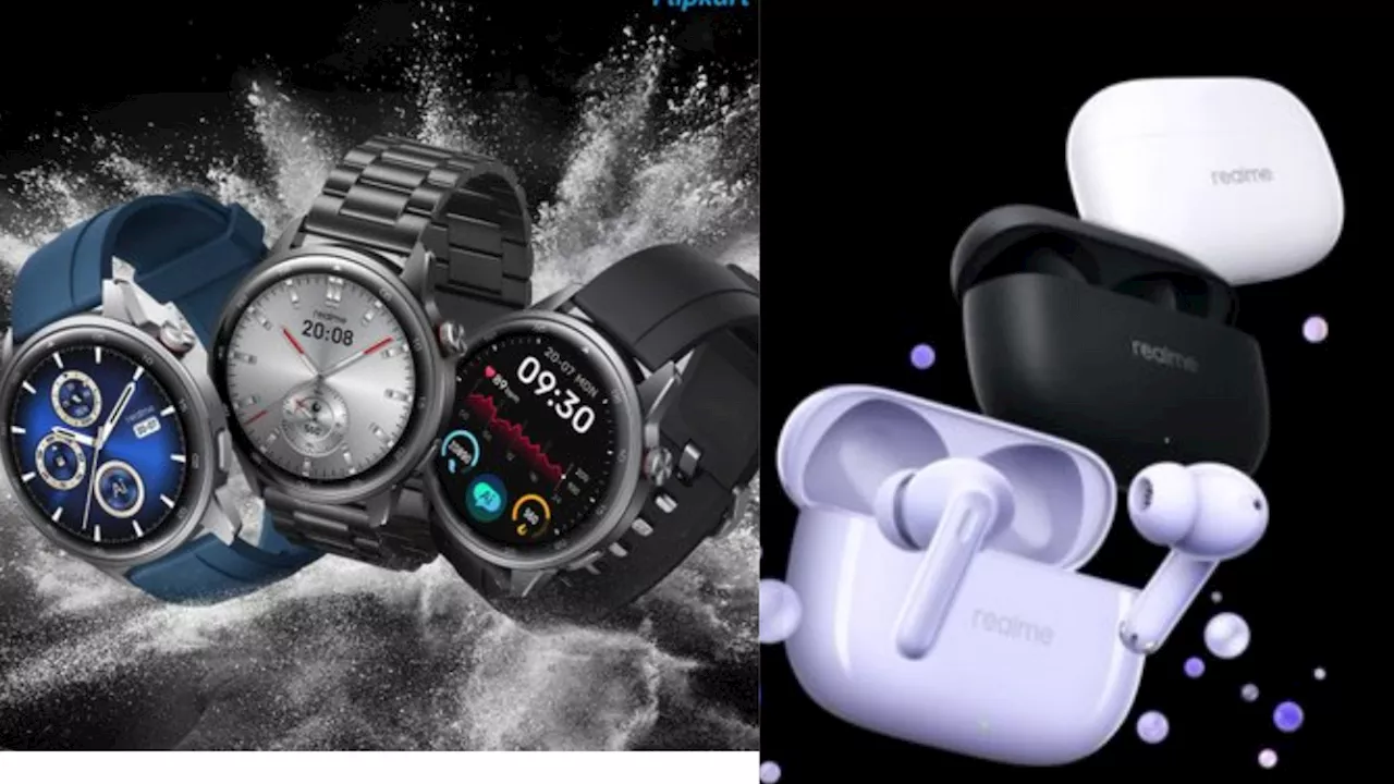 Realme Watch S2 और Buds T310 भारत में हुए लॉन्‍च, यहां जानें कीमत और फीचर्स