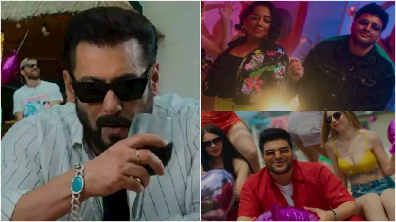 Salman Khan के कैमियो से आयान अग्निहोत्री और पायल देव के गाने में मचाया धमाल, VIDEO