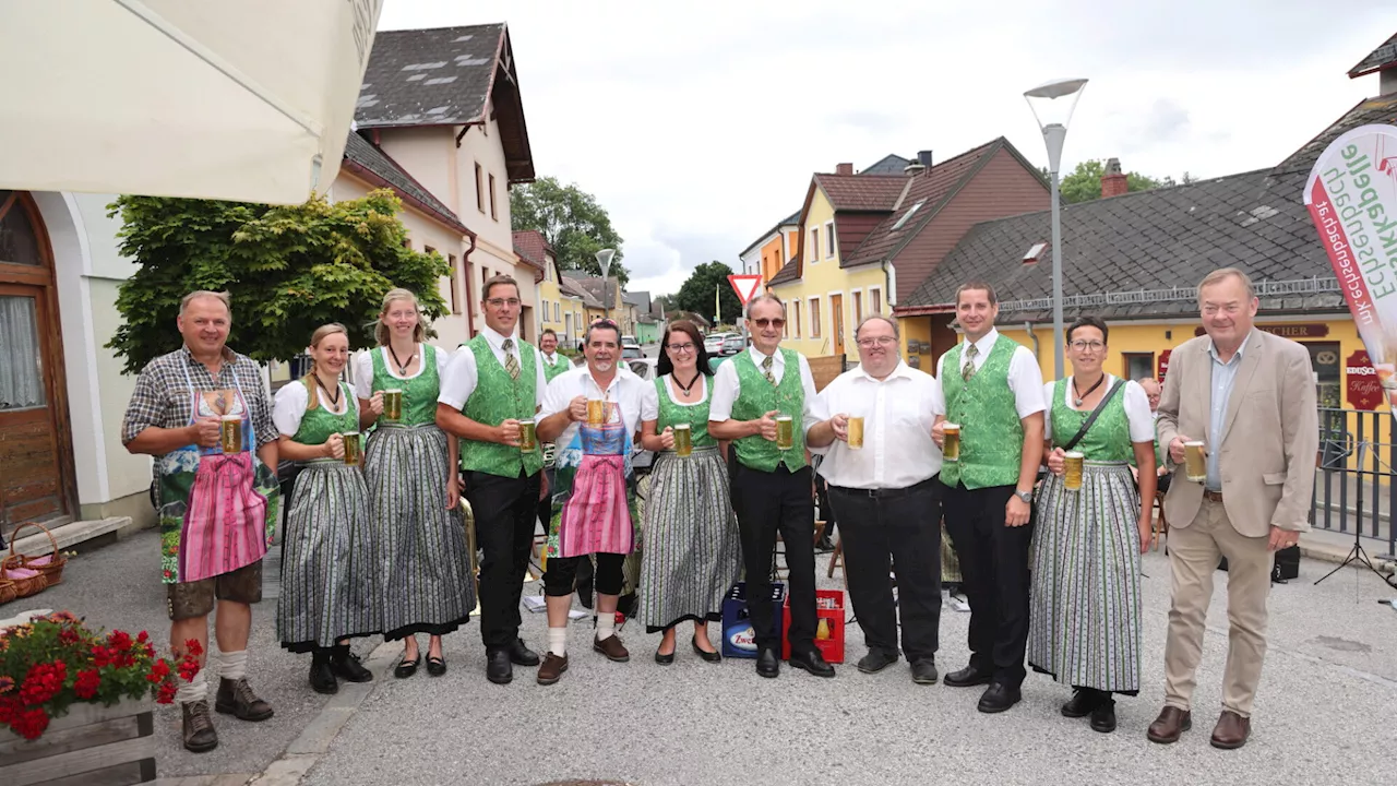 Gute Stimmung beim Jakobikirtag in Echsenbach