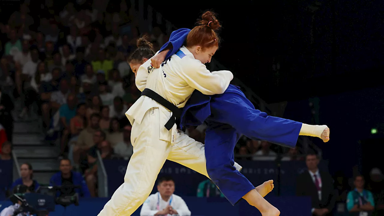 Judoka Piovesana nach zwei Siegen im Pool-Finale