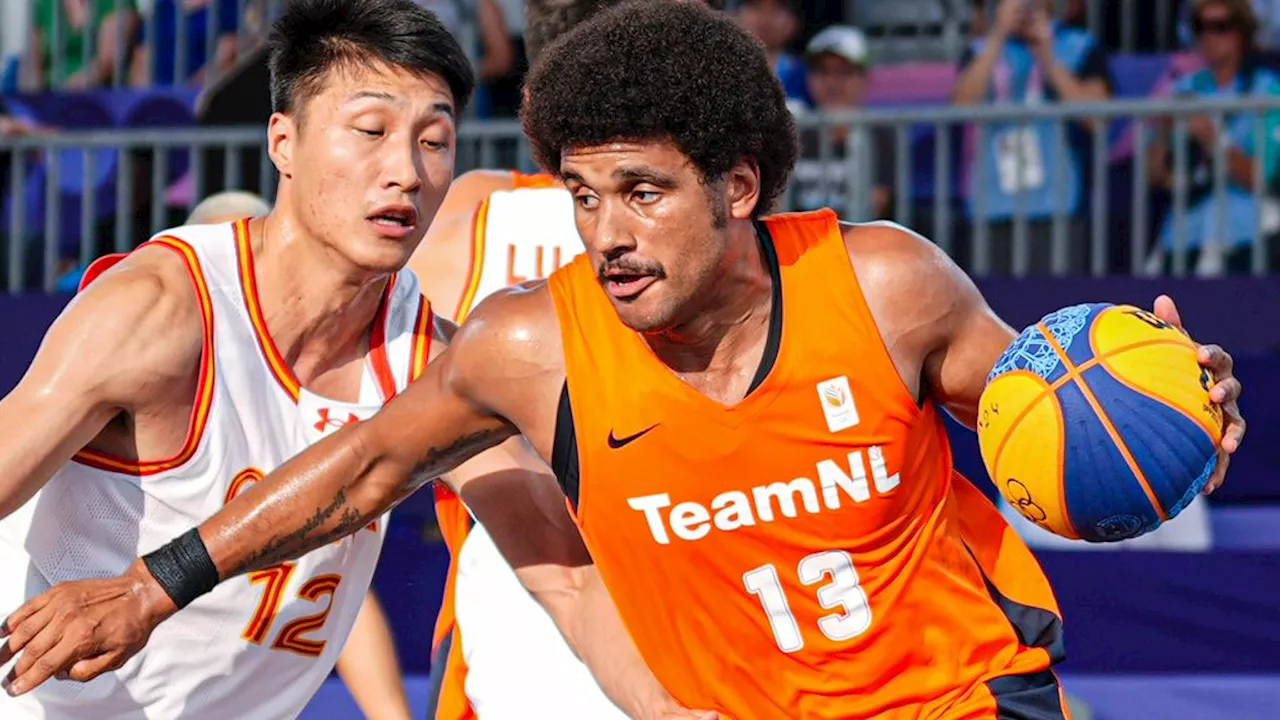 Olympische 3x3-basketballers beginnen Spelen met winst tegen China