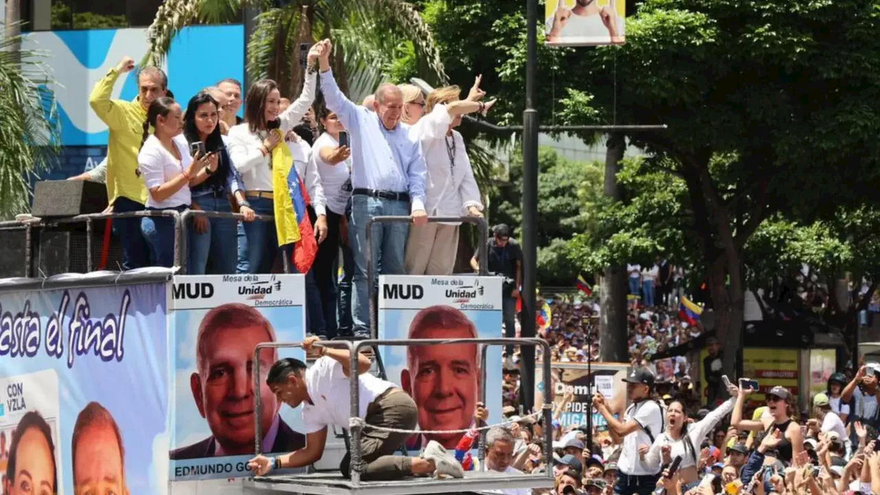 Movilizaciones en Venezuela: María Corina Machado lidera manifestaciones pacíficas