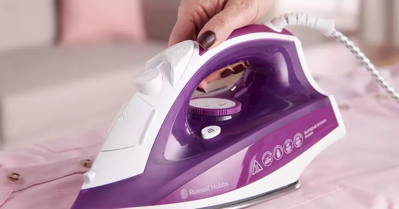 Shopper dubs Russell Hobbs 'Rolls-Royce of irons' as Amazon slashes price by £32