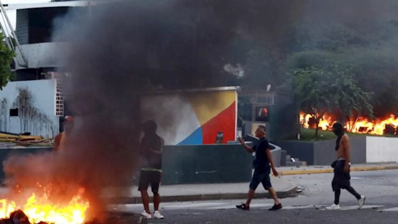 Protesten en onrust na controversiële verkiezingsuitslag in Venezuela