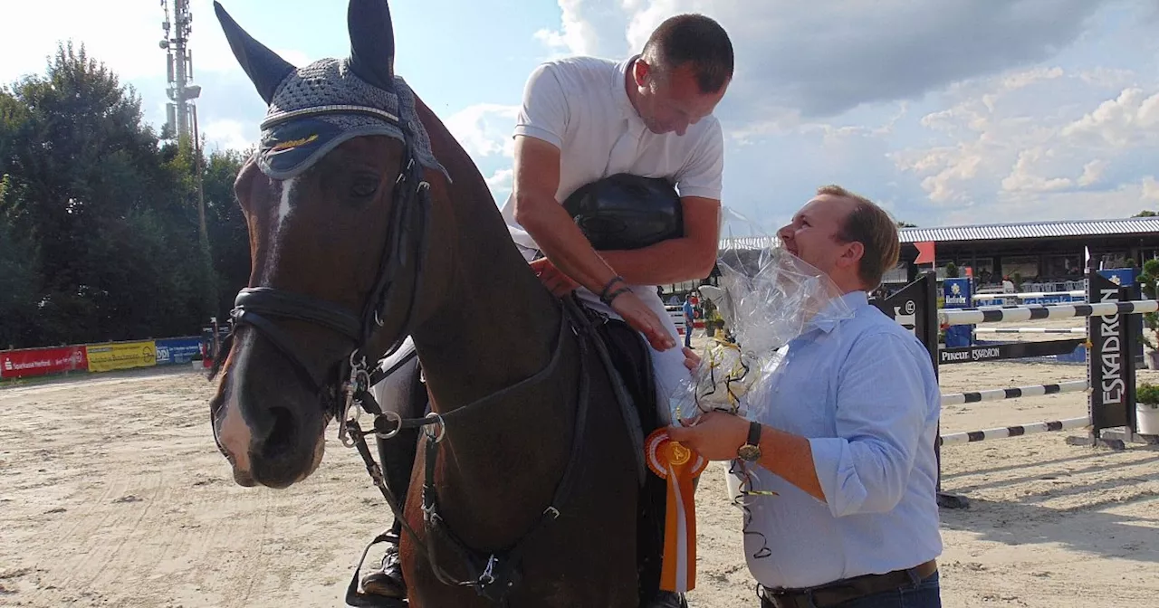 Reitturnier in Exter: Hendrik Griese macht das Triple perfekt