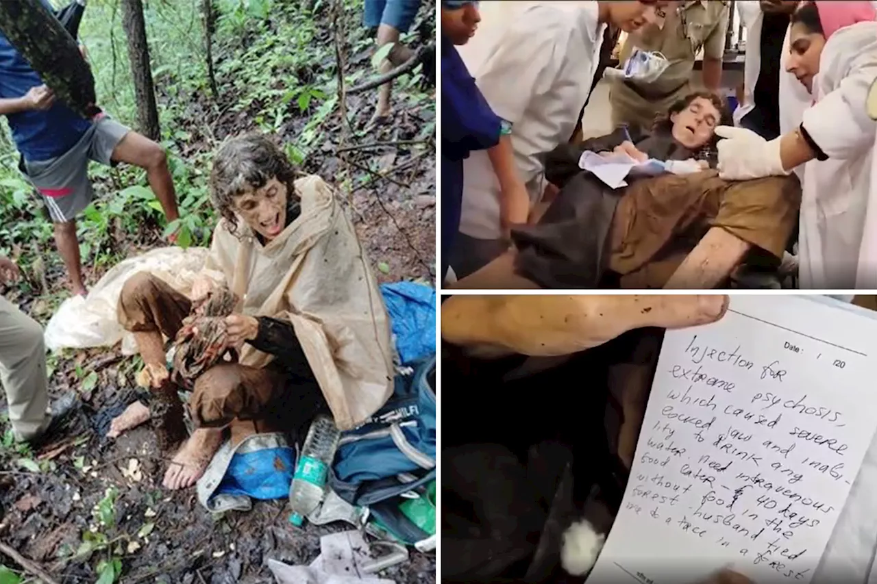 American woman found chained to tree and left to die in India forest with chilling note