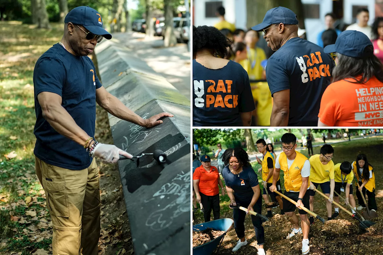 Rodent-hating NYC Mayor Eric Adams wants volunteers for new 'Rat Pack,' offers branded merch