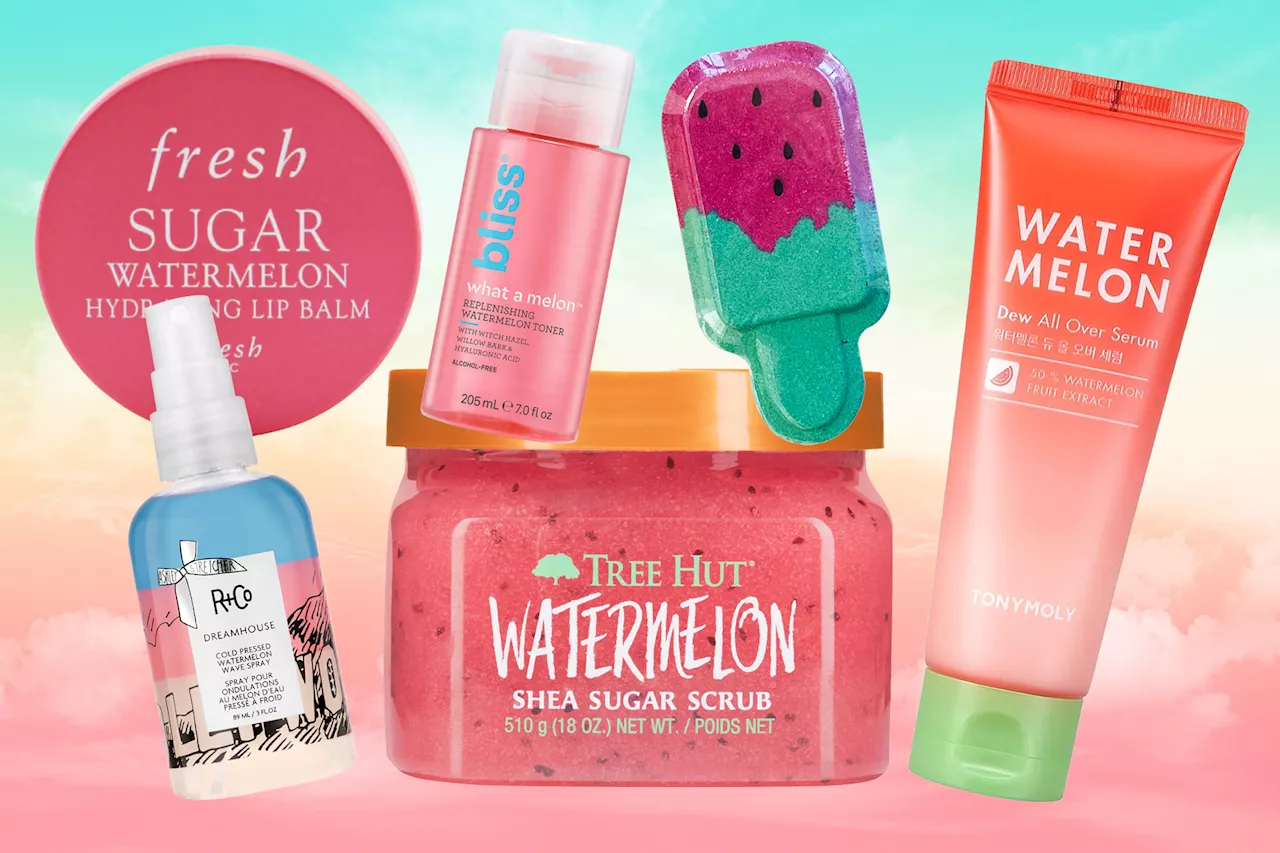 Think Pink: Juicy Watermelon Fixes for Face, Lips, Skin & Hair