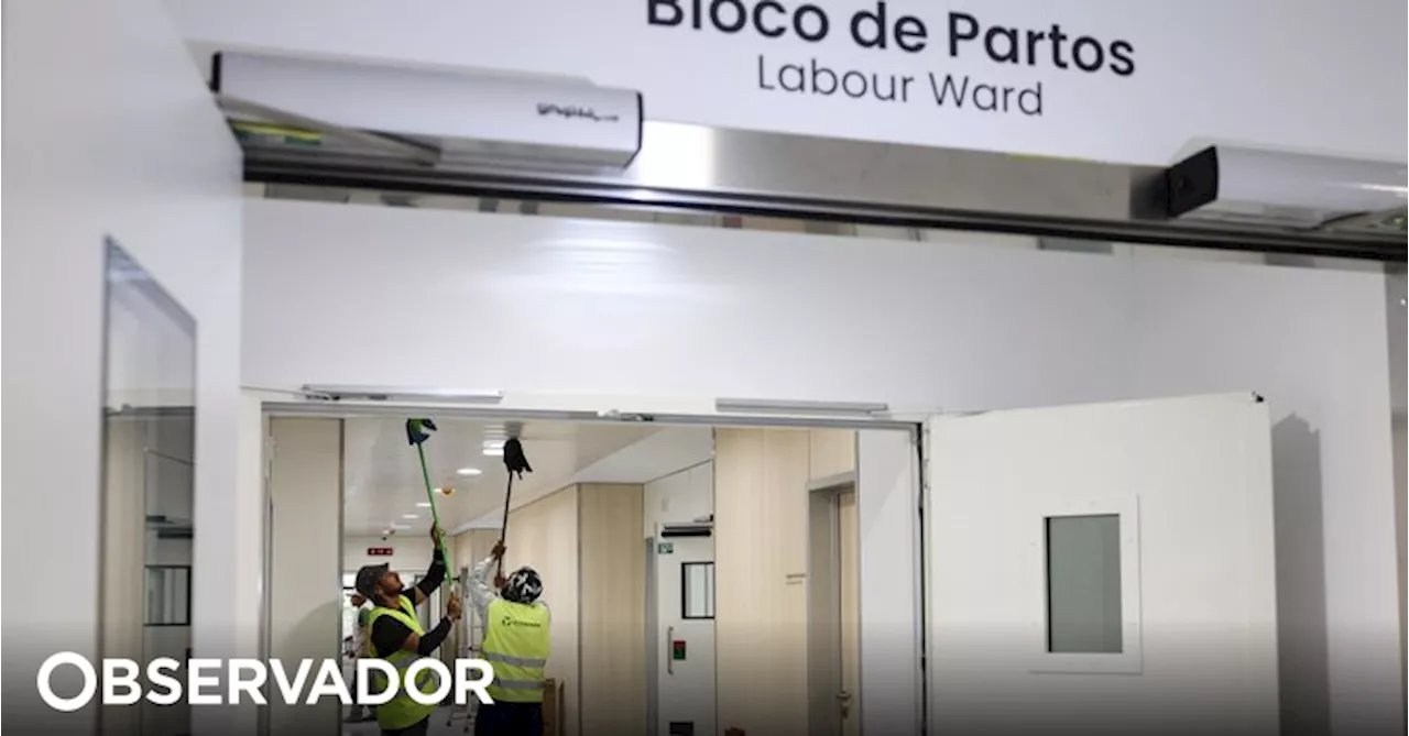 Novas instalações da urgência da maternidade do Santa Maria abrem segunda-feira