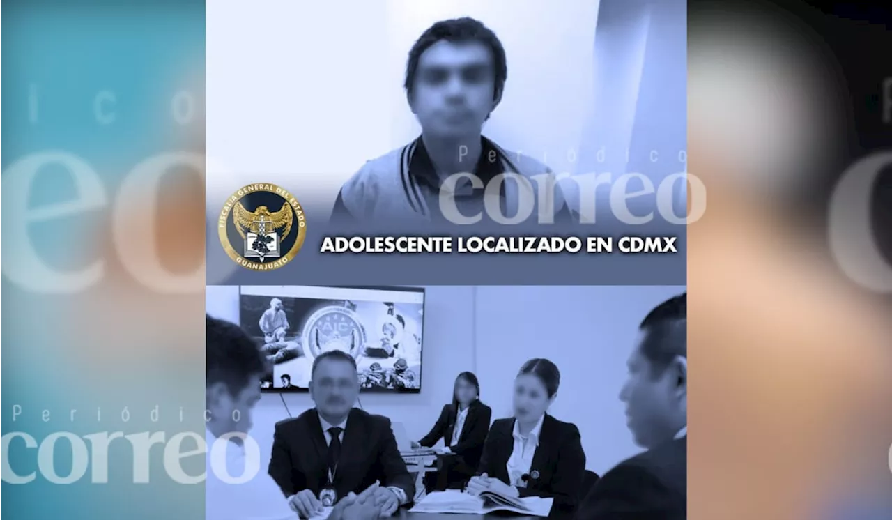 Localizado el adolescente desaparecido originario de San José Iturbide