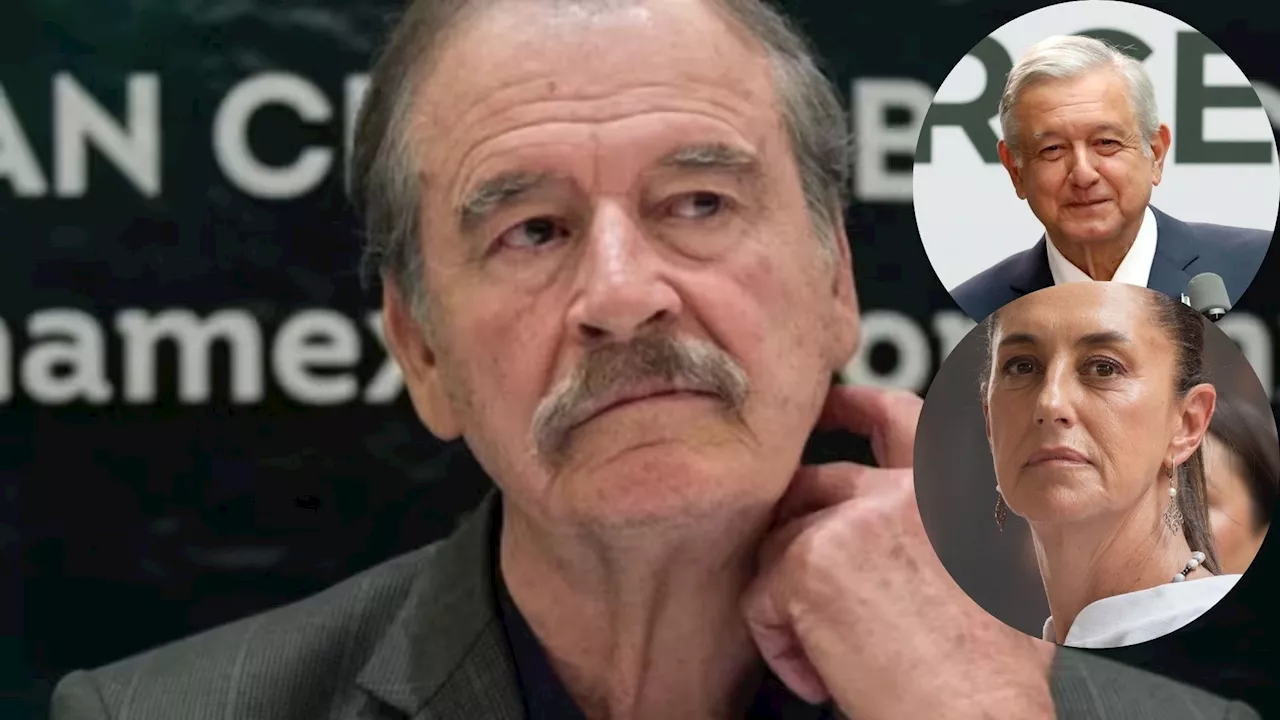 ¿Qué dijo Vicente Fox sobre Venezuela? AMLO y Sheinbaum le responden