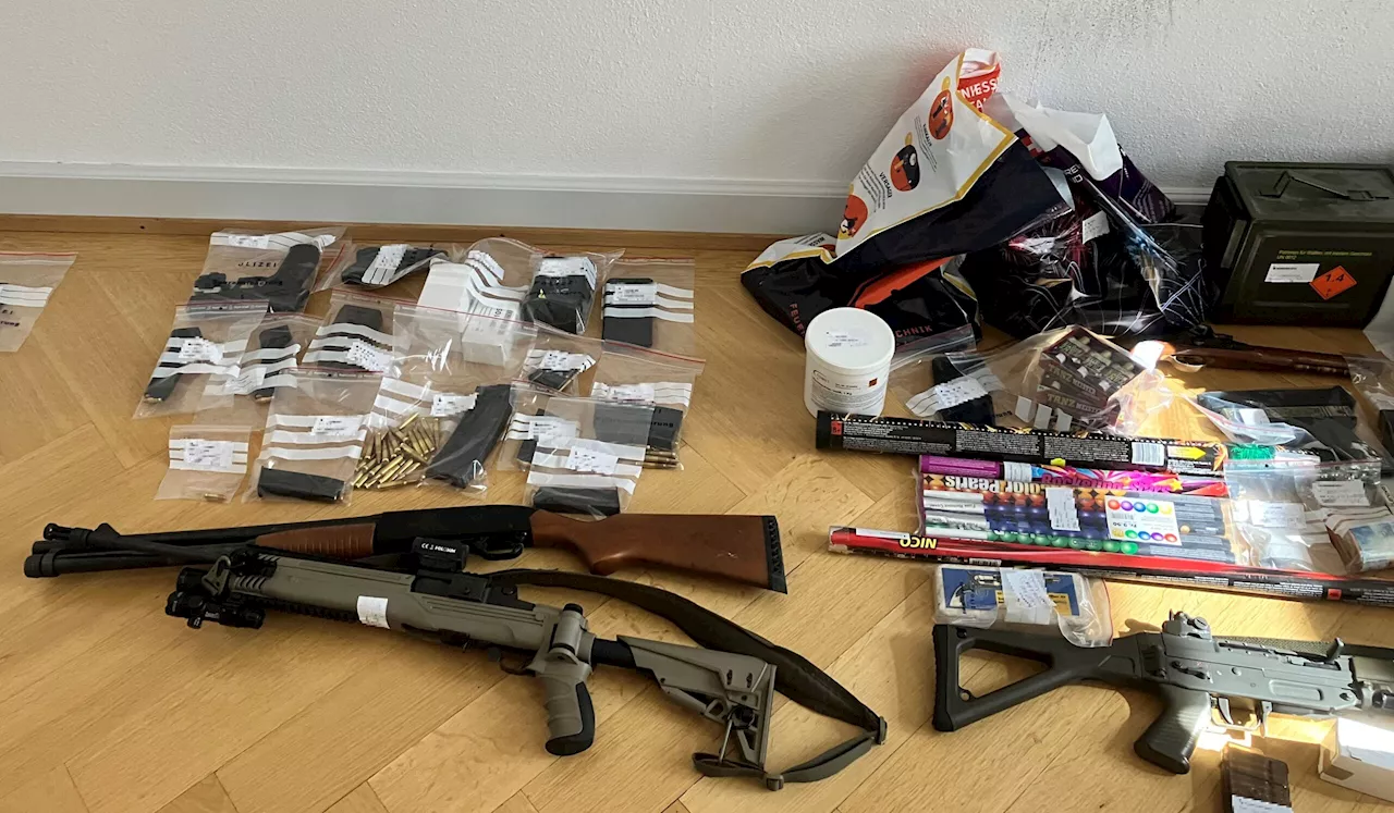 Glarus GL: Explosionen mit Sprengkörpern – vier Verhaftungen