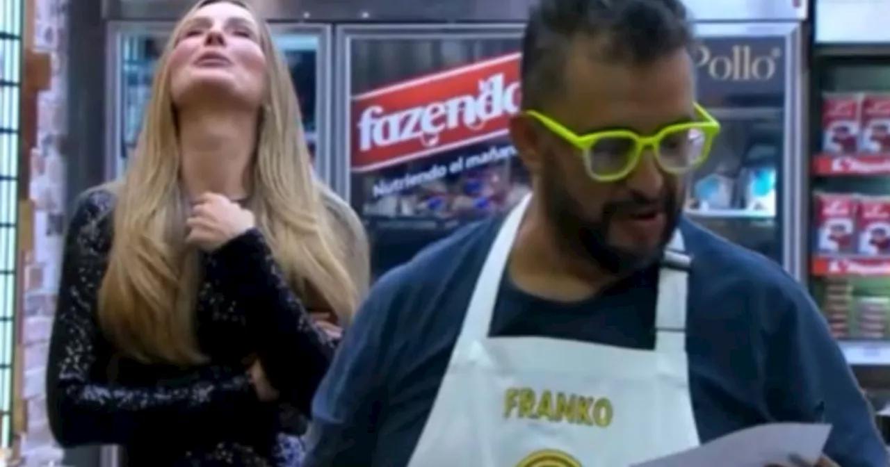 Víctor Mallarino cogió de ‘carrito’ a Franko en MasterChef y Claudia no pudo aguantar la risa