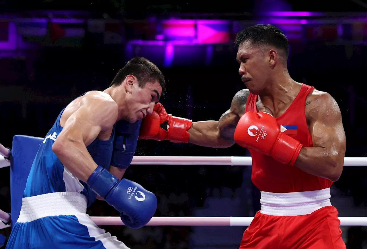 No medal repeat as Eumir Marcial drops opening bout in Paris Olympics