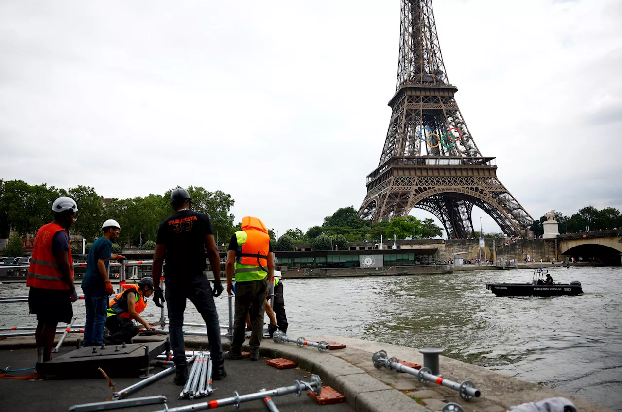 Olympics men’s triathlon postponed after 2 canceled practices due to high Seine pollution