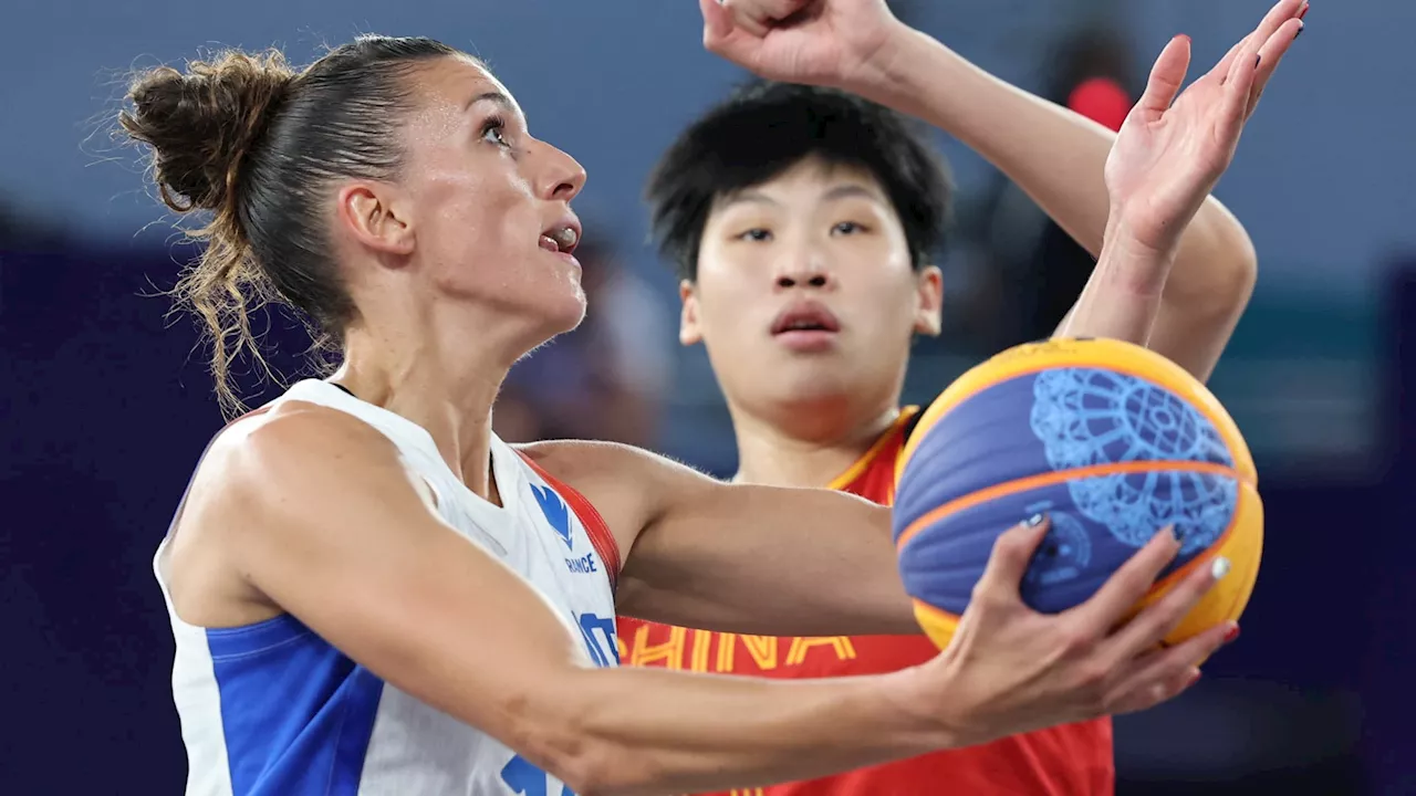 JO 2024 (basket 3x3): malgré leur entame manquée, les Bleues restent 'focus sur la médaille d’or'