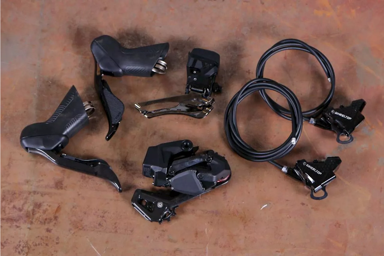 Wheeltop EDS-TX Wireless Carbon Electronic Shifters and Derailleurs (road bike)