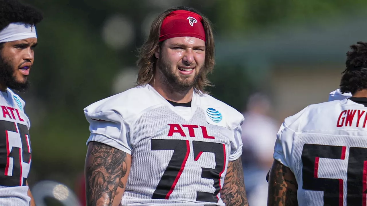 Atlanta Falcons Place Veteran OL on Retired List, Release Rookie WR