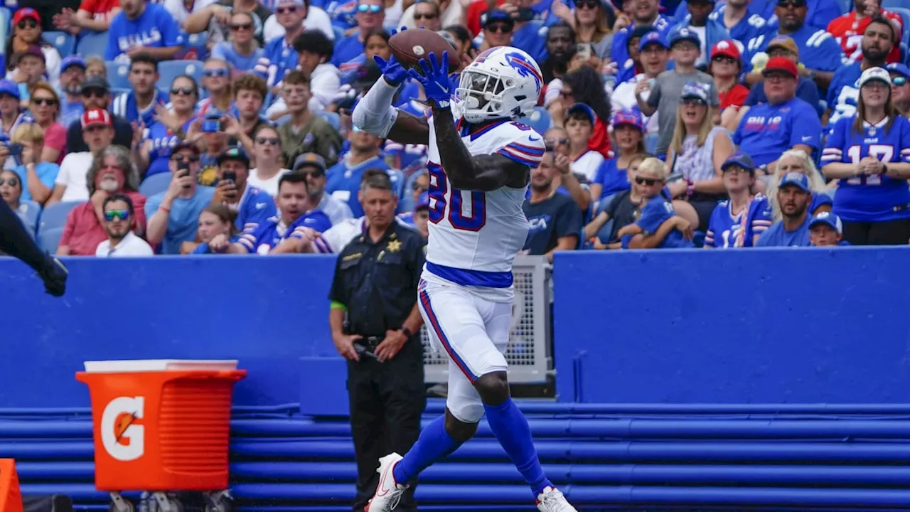 Bills OC says breakout training camp WR has 'made the most of' his opportunities