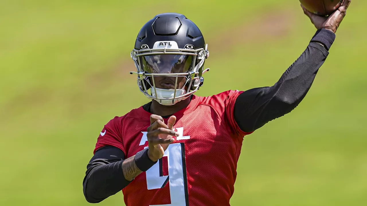 Falcons training camp: Michael Penix Jr. steals the show in front of fans