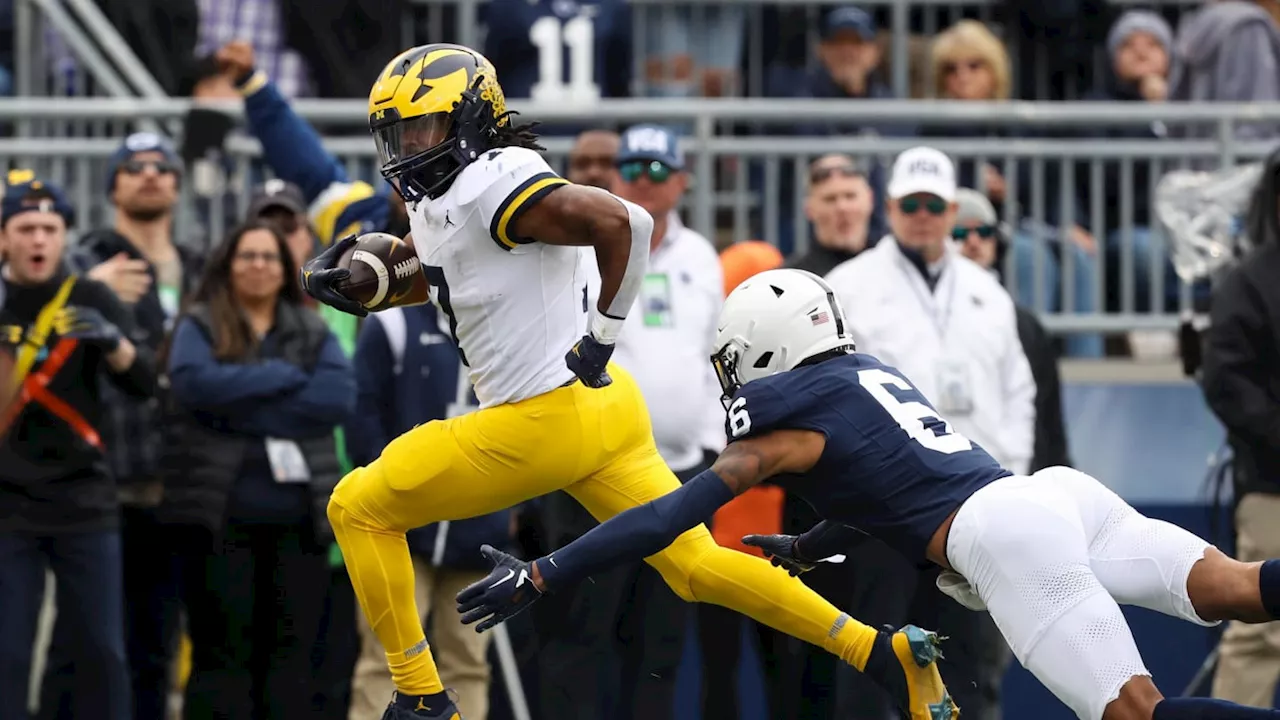 Michigan football RB Donovan Edwards gives his spicy football hot take