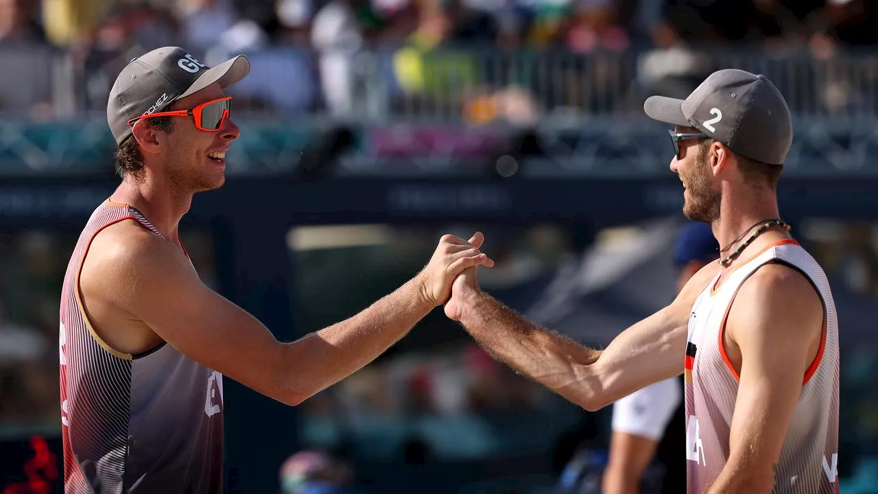 Olympische Spiele in Paris: Auftaktsieg für Beachvolleyballer Ehlers/Wickler