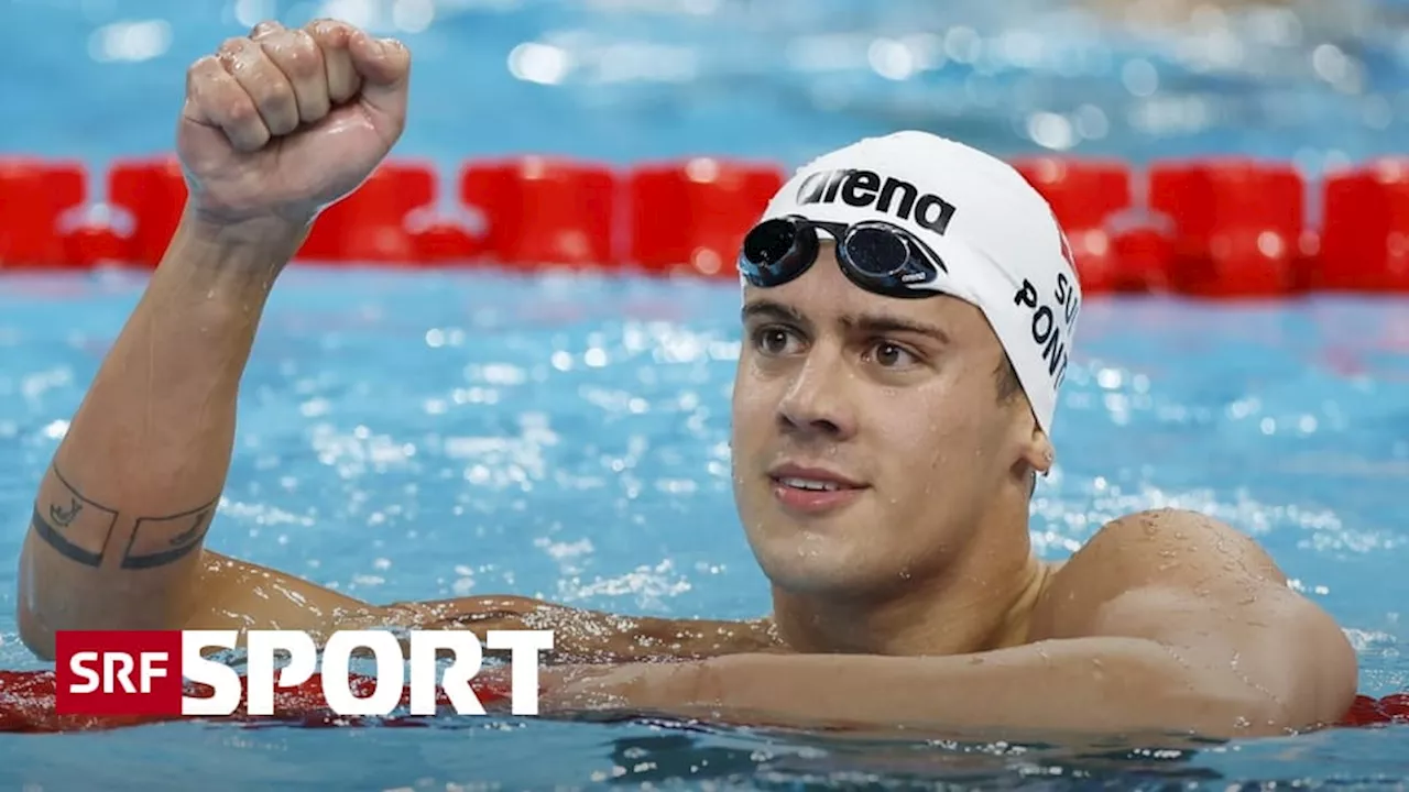 Paris: Schweizer im Schwimmen - Ponti über die ungeliebten 200 m Schmetterling im Olympia-Final