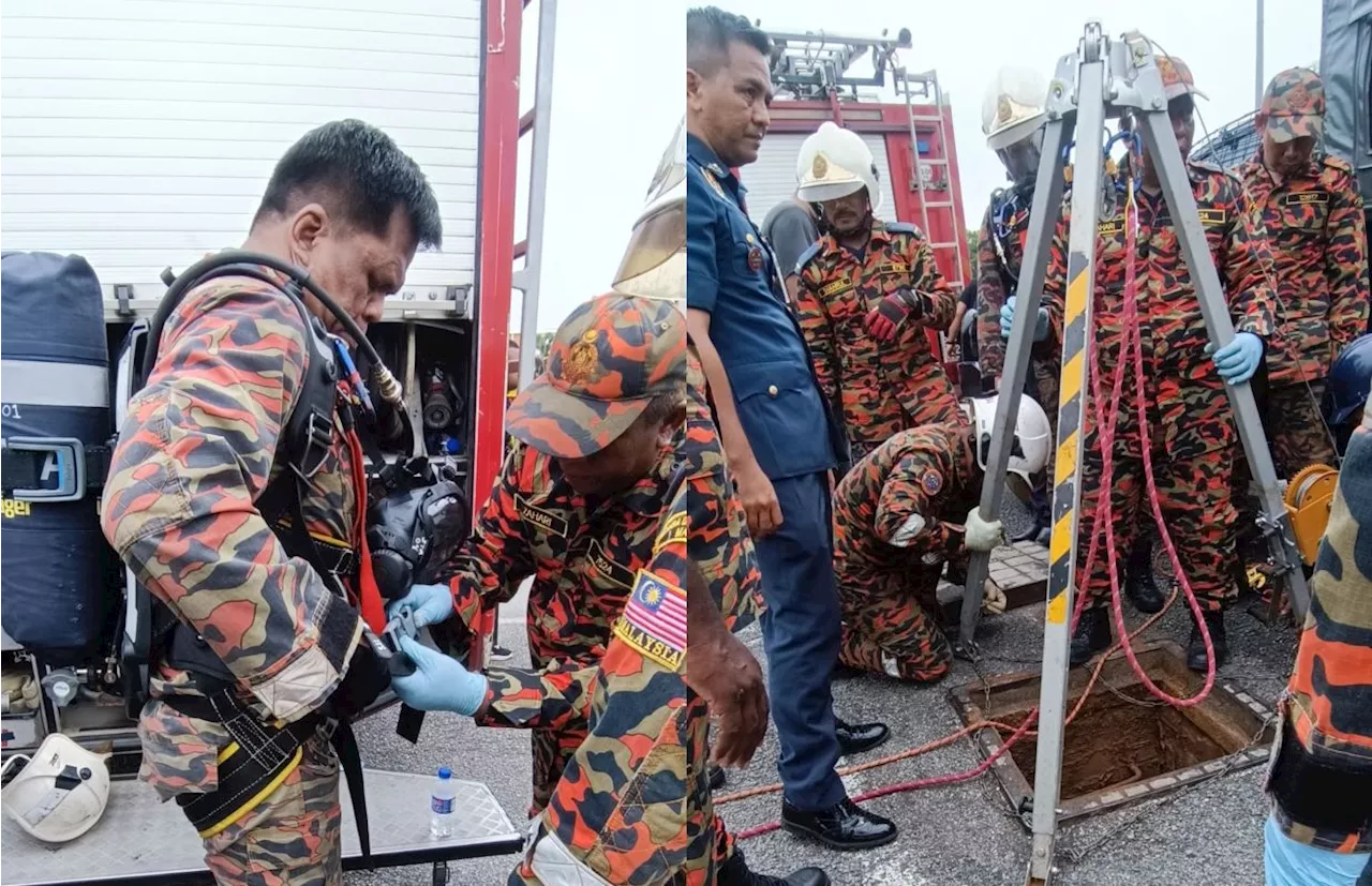 Duo trapped in Jitra sewer found dead