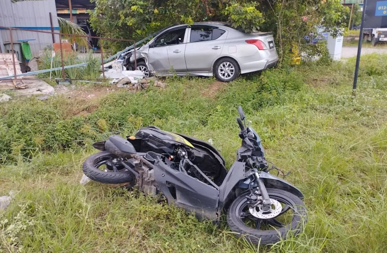 Grandfather killed, grandson injured in accident in in Alor Setar