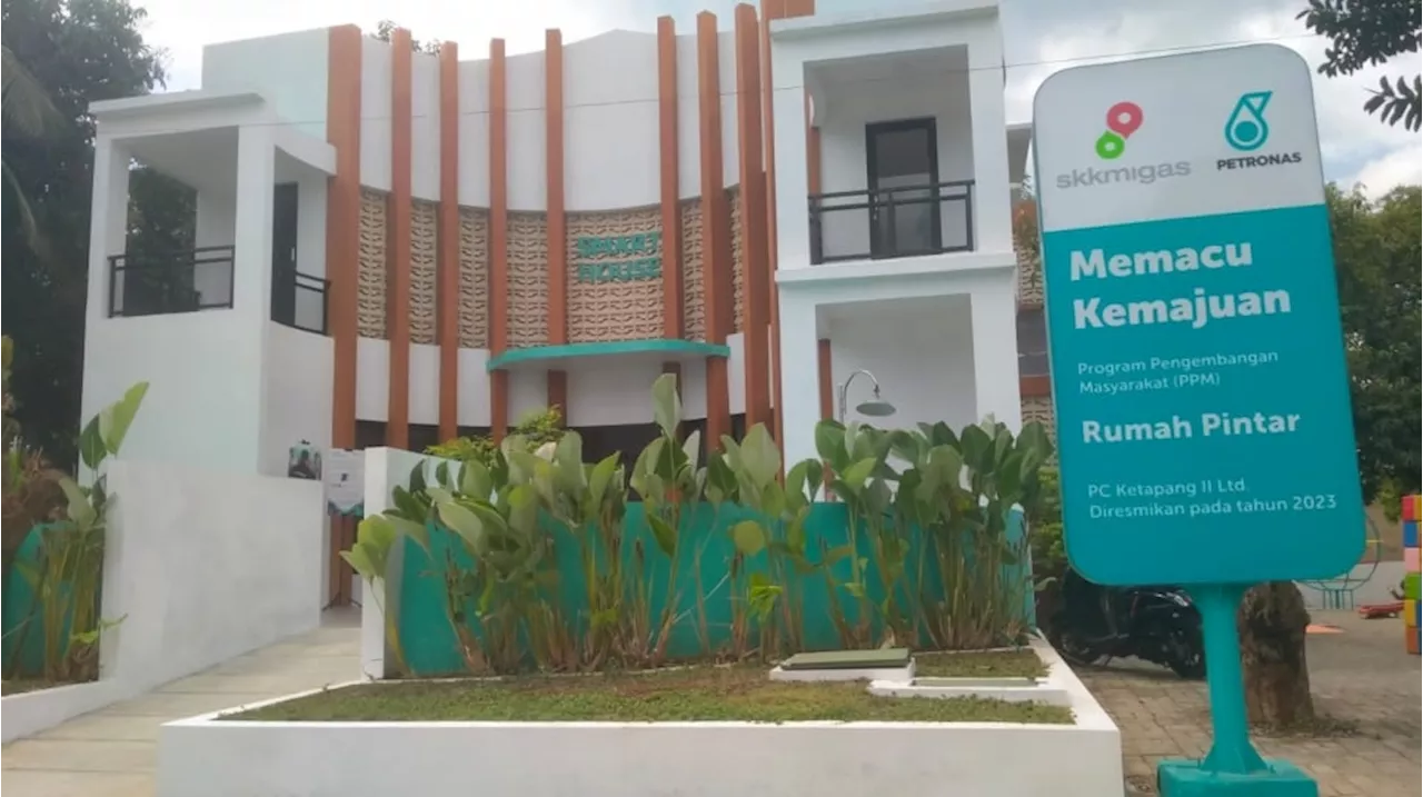 Peduli Pendidikan, SKK Migas - Petronas Bangun Rumah Pintar untuk Masyarakat Ketapang