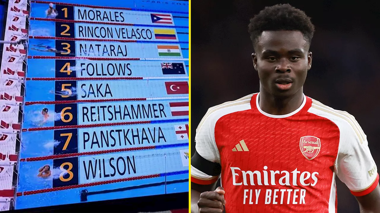 Fans joke they know the real reason why Arsenal star Bukayo Saka is not on club’s pre-season tour of A...