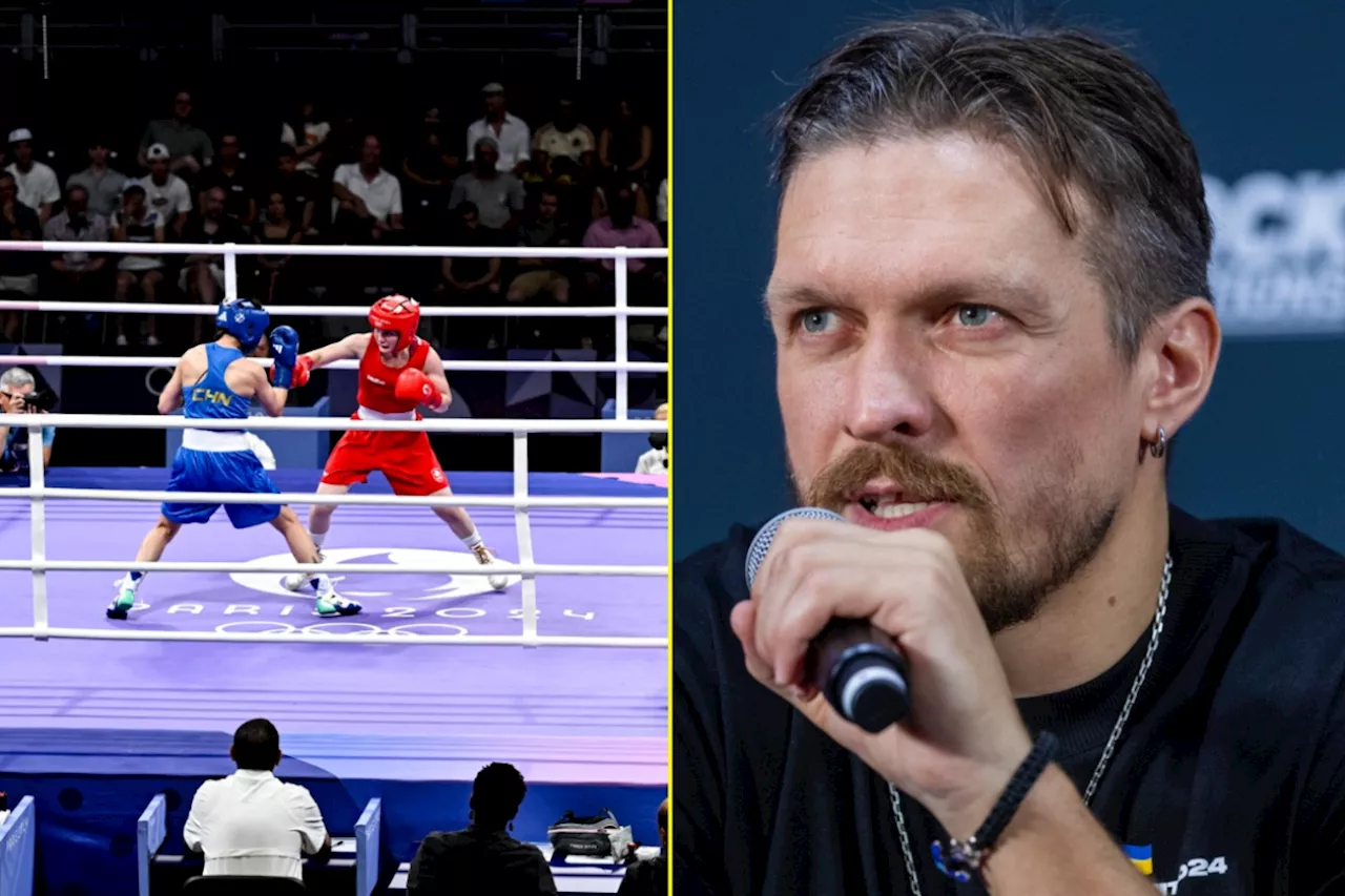 Oleksandr Usyk calls for radical change to ‘rotten’ amateur boxing with sport’s place at next Olympics at r...