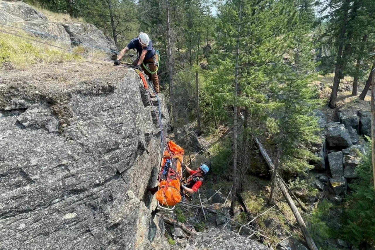 From Grand Forks to Vernon: Busy 2 days for Penticton rescue team