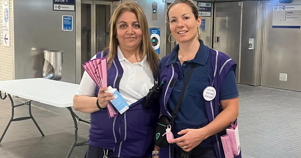 Forte calor leva a distribuição de água no metrô de Paris