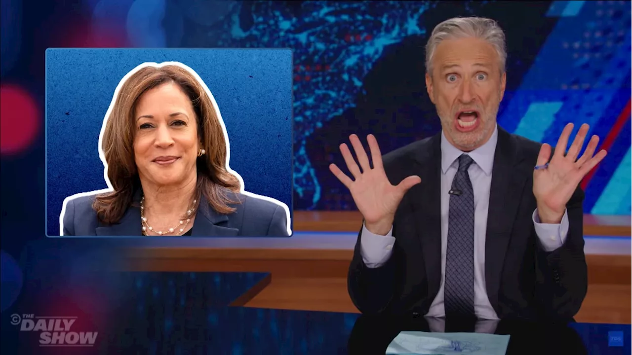 Jon Stewart Roasts the GOP’s ‘Flailing’ Attempts to Attack Kamala Harris