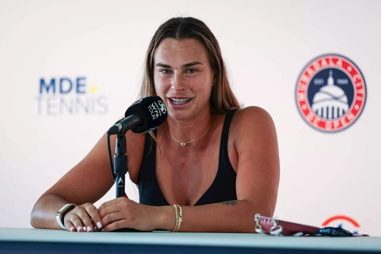 Sabalenka returns from shoulder injury