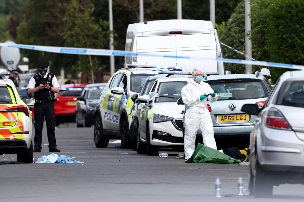 UK police question teen held after deadly mass stabbings