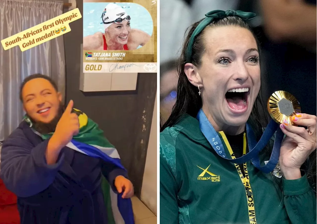 ‘Bust down, Tatjana’: SA celebrates Olympic win with hilarious video