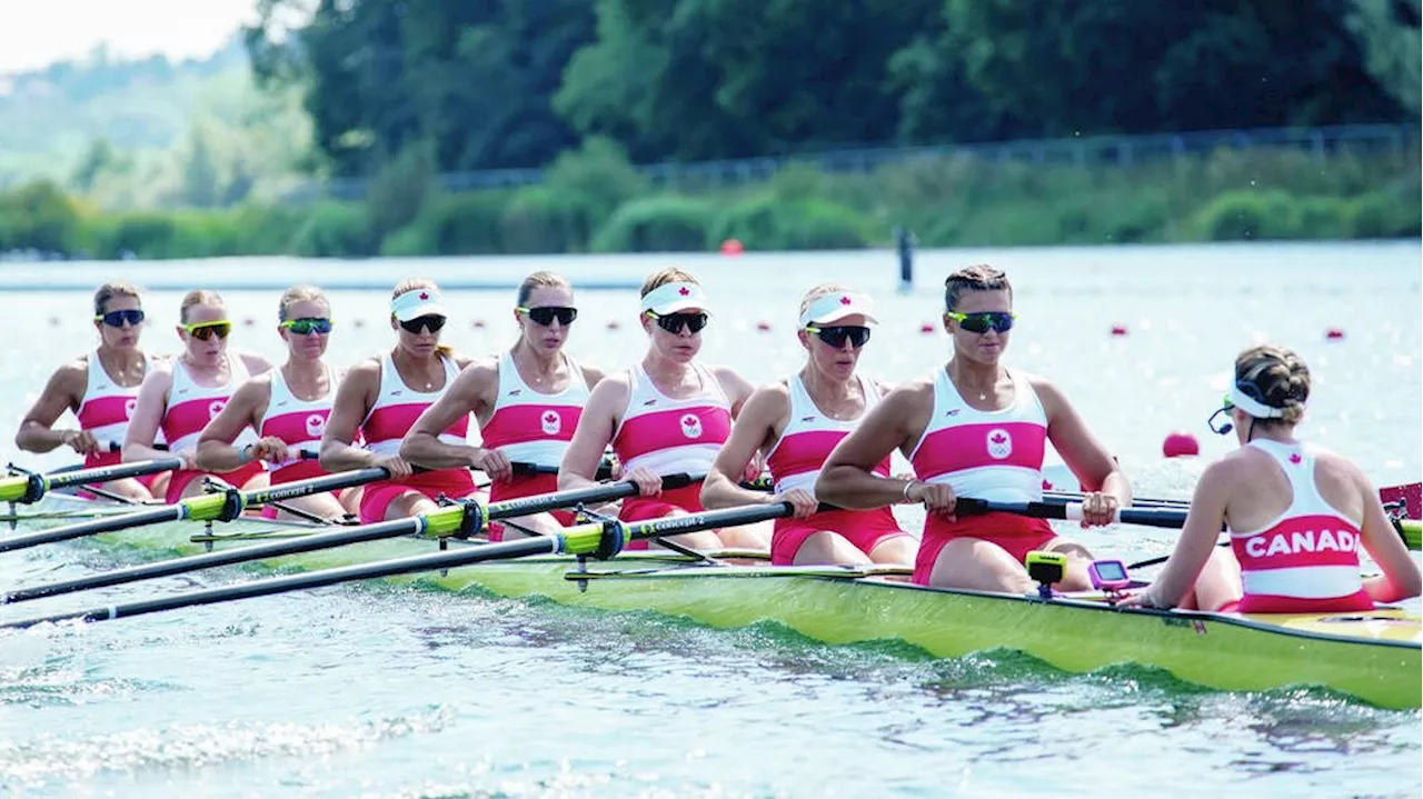 Island-based Canadian eights take familiar route in quest to defend Olympic title